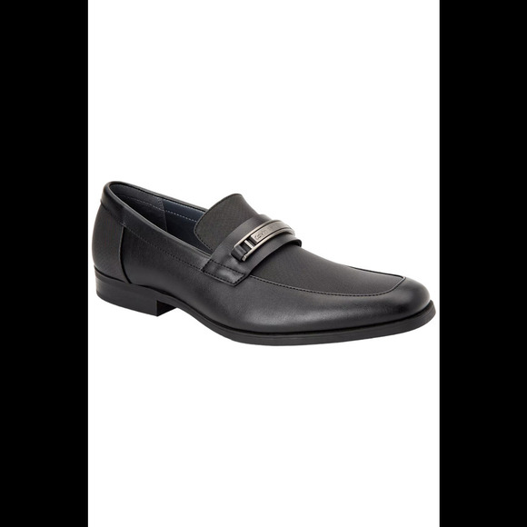 Calvin Klein Mens Jameson Slipe-On Loafer Black - Medium